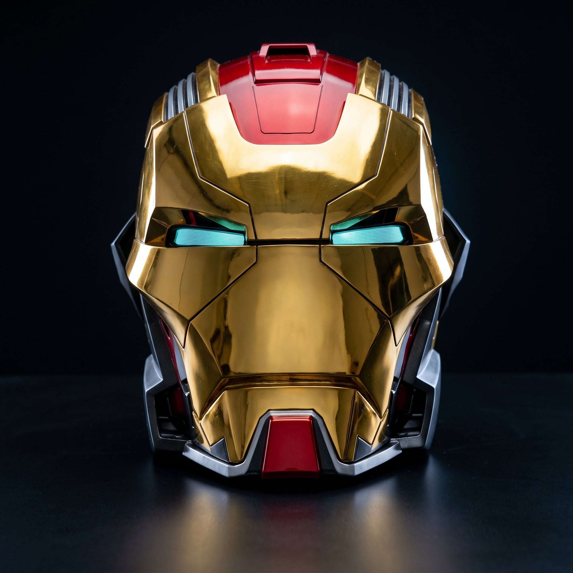 Iron Man Mark XVII Helmet Gold & Red